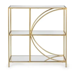 Discount Bizzotto LIBRERIA BASSA IN METALLO - ELENOR