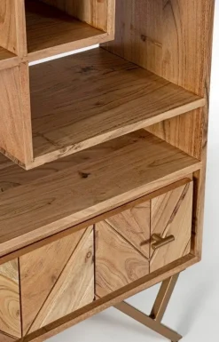 Discount Bizzotto LIBRERIA IN LEGNO - RAIDA