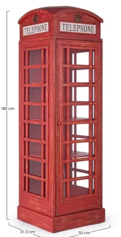 Best Bizzotto LIBRERIA IN LEGNO - RED CABIN