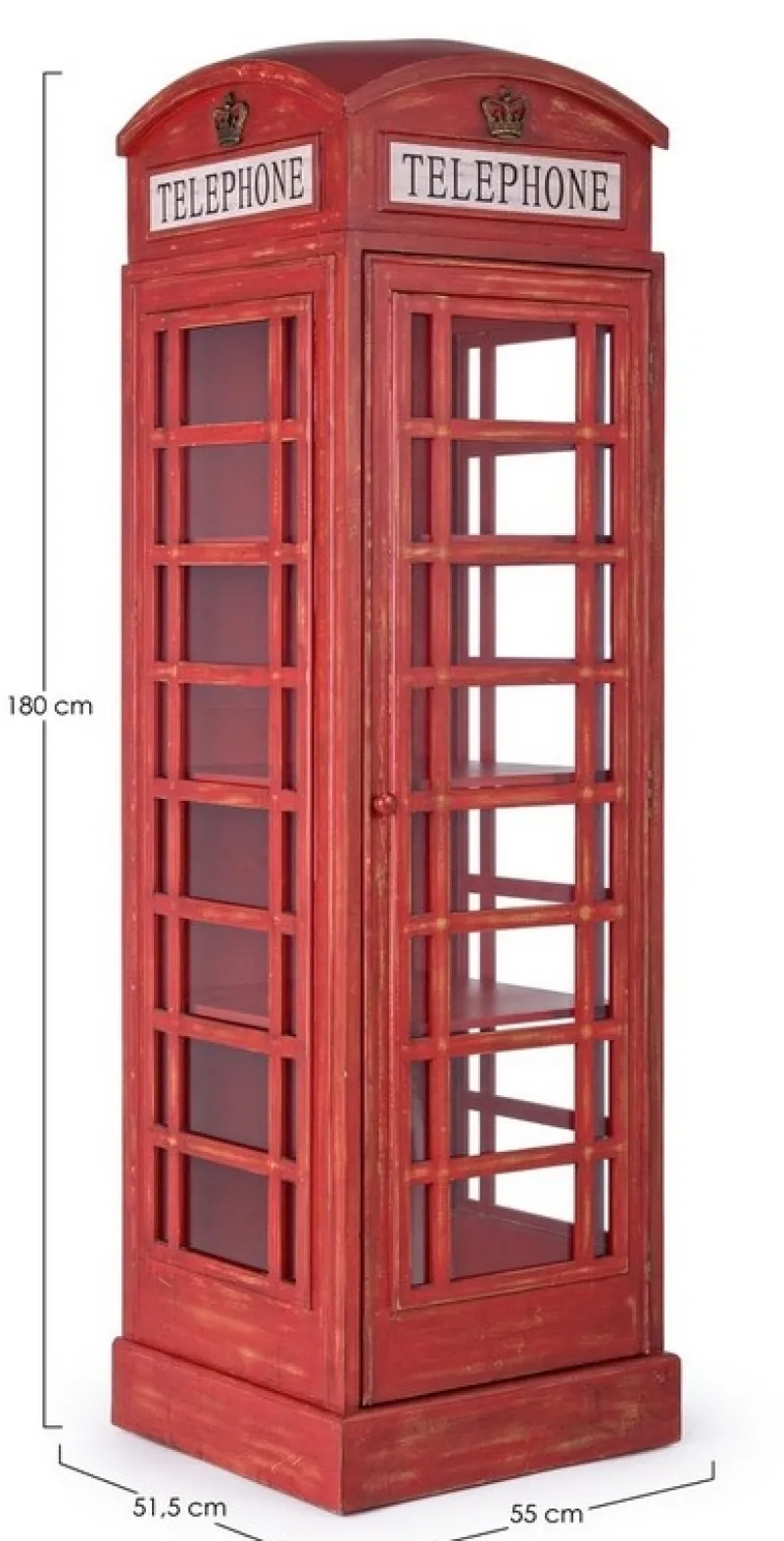 Best Bizzotto LIBRERIA IN LEGNO - RED CABIN