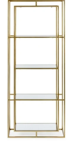 Discount Bizzotto LIBRERIA IN METALLO - ELENOR