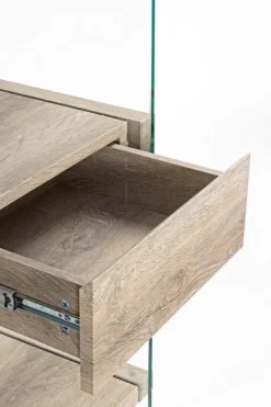 Discount Bizzotto LIBRERIA IN VETRO - KENYA