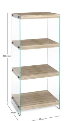 Sale Bizzotto LIBRERIA 4P LINE KENYA