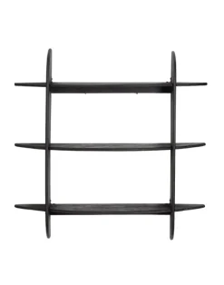 Hot Bizzotto MENSOLA 3P WESTWOOD NERO