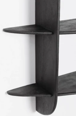 Hot Bizzotto MENSOLA 3P WESTWOOD NERO