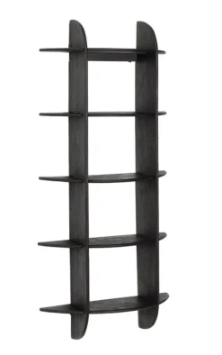 Outlet Bizzotto MENSOLA 5P WESTWOOD NERO