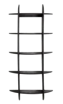 Outlet Bizzotto MENSOLA 5P WESTWOOD NERO