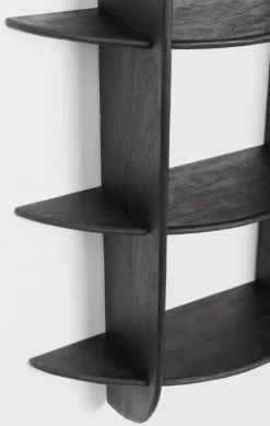 Outlet Bizzotto MENSOLA 5P WESTWOOD NERO