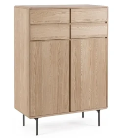 Hot Bizzotto MOBILE ALTO IN LEGNO NATURALE - WIDALD