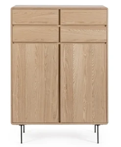 Hot Bizzotto MOBILE ALTO IN LEGNO NATURALE - WIDALD