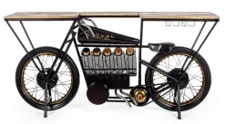 Sale Bizzotto MOBILE BAR IN METALLO - MOTO REPLICA