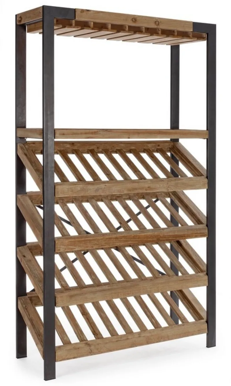 Best Bizzotto MOBILE PORTABOTTIGLIE IN LEGNO - KANTIN