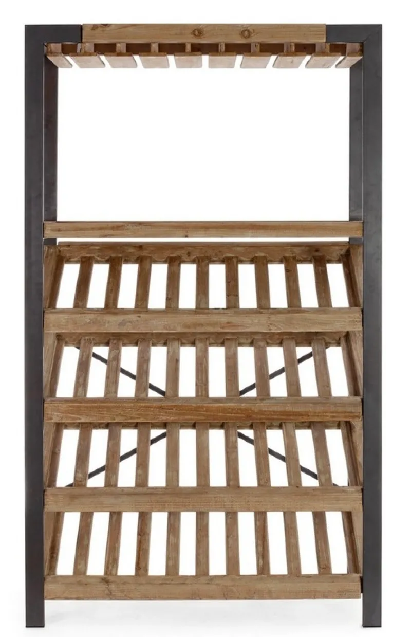 Best Bizzotto MOBILE PORTABOTTIGLIE IN LEGNO - KANTIN