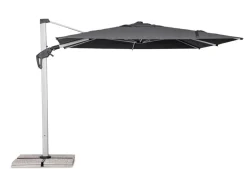 Outlet Bizzotto OMBRELLONE BRACCIO ARIES 3X3 ANOD-GRI T