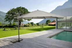 Clearance Bizzotto OMBRELLONE BRACCIO IN ALLUMINIO SABBIA - ORLAND