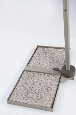 Clearance Bizzotto OMBRELLONE BRACCIO IN ALLUMINIO SABBIA - ORLAND