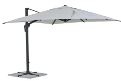 Best Bizzotto OMBRELLONE BRACCIO IN ALLUMINIO 3X3 ANTRACITE - INES