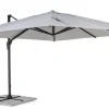 Clearance Bizzotto OMBRELLONE BRACCIO IN ALLUMINIO 4X4 ANTRACITE - INES