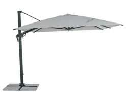 Best Bizzotto OMBRELLONE BRACCIO IN ALLUMINIO 3X4 ANTRACITE - INES