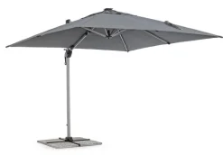 Hot Bizzotto OMBRELLONE BRACCIO IN ALLUMINIO 3X3 ANTRACITE - INES