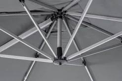 Hot Bizzotto OMBRELLONE BRACCIO IN ALLUMINIO 3X3 ANTRACITE - INES
