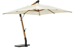 Discount Bizzotto OMBRELLONE BRACCIO IN LEGNO 3X4 ECRU - CAPUA