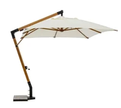 Discount Bizzotto OMBRELLONE BRACCIO IN LEGNO 3X4 ECRU - CAPUA