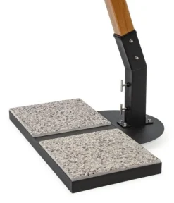 Discount Bizzotto OMBRELLONE BRACCIO IN LEGNO 3X4 ECRU - CAPUA