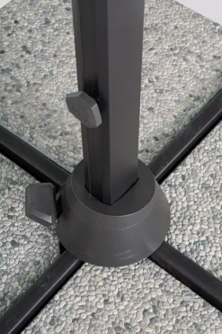 Online Bizzotto OMBRELLONE BRACCIO VEGA 3X3 ANTR-GRIG CH