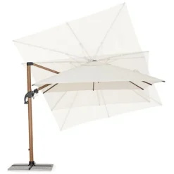 Best Bizzotto OMBRELLONE IN ALLUMINIO 3X3 BEIGE - ORION