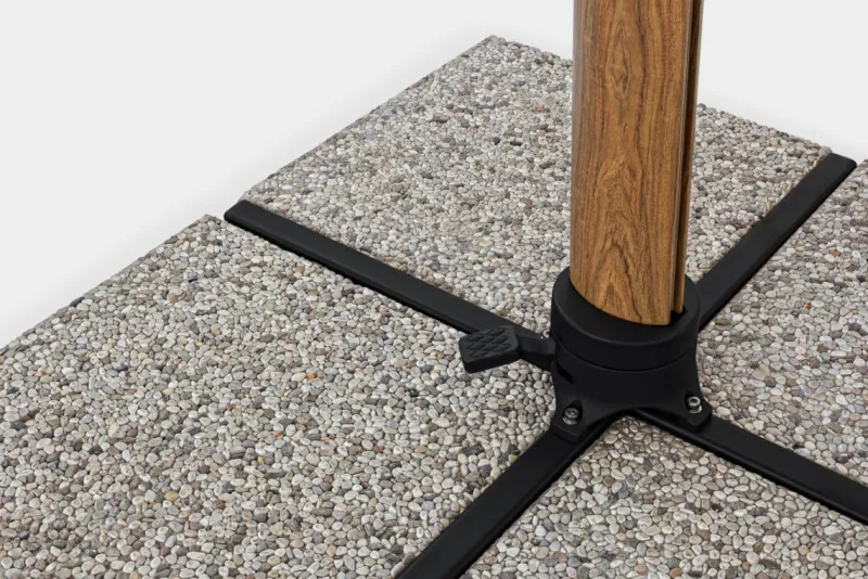 New Bizzotto OMBRELLONE IN ALLUMINIO 4X4 BEIGE - ORION