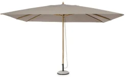 Discount Bizzotto OMBRELLONE IN ALLUMINIO 3X4 TORTORA - ECLIPSE