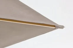 Discount Bizzotto OMBRELLONE IN ALLUMINIO 3X4 TORTORA - ECLIPSE