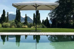 Hot Bizzotto OMBRELLONE IN ALLUMINIO 4X4 GRIGIO ANTRACITE - ALGHERO