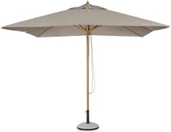 Hot Bizzotto OMBRELLONE IN ALLUMINIO 3X3 TORTORA - ECLIPSE