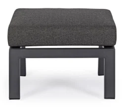 Online Bizzotto OTTOMAN IN ALLUMINIO ANTRACITE JX55 - KLEDI