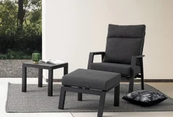 Online Bizzotto OTTOMAN IN ALLUMINIO ANTRACITE JX55 - KLEDI