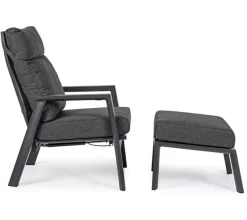 Online Bizzotto OTTOMAN IN ALLUMINIO ANTRACITE JX55 - KLEDI