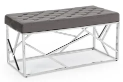 Online Bizzotto PANCA COLOR GRIGIO - RAYAN