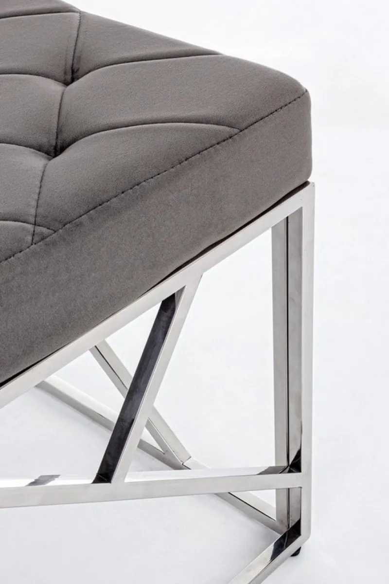 Online Bizzotto PANCA COLOR GRIGIO - RAYAN