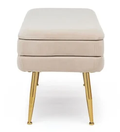 Best Bizzotto PANCA CONTENITORE BEIGE - PAVLINA