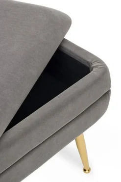 Sale Bizzotto PANCA CONTENITORE GRIGIO SCURO - PAVLINA