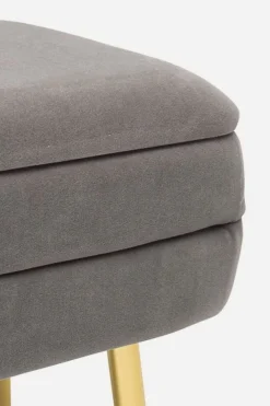 Sale Bizzotto PANCA CONTENITORE GRIGIO SCURO - PAVLINA