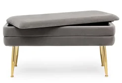 Sale Bizzotto PANCA CONTENITORE GRIGIO SCURO - PAVLINA