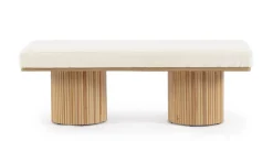 Online Bizzotto PANCA EFFETTO BOUCLE' NATURALE - FLORIANA