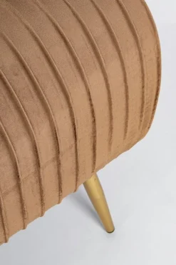 Hot Bizzotto PANCA IN VELLUTO BRONZO - SELENA