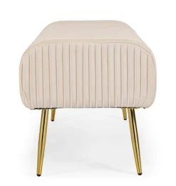 New Bizzotto PANCA IN VELLUTO CREMA - SELENA