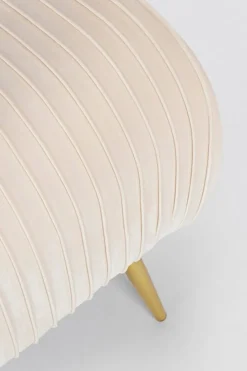 New Bizzotto PANCA IN VELLUTO CREMA - SELENA