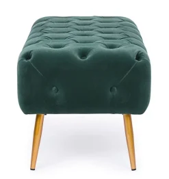 Clearance Bizzotto PANCA IN VELLUTO VERDE - GIACINTA
