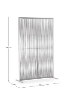 Outlet Bizzotto PARAVENTO PAXSON 120X180 BIA QS20/GRIGIO
